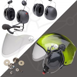 Pack casque Solar X + headset + visière