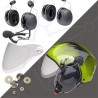 Pack helmet Solar X + headset + visor