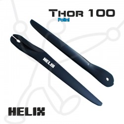 Hélice bipale carbone Helix moteur Thor 100
