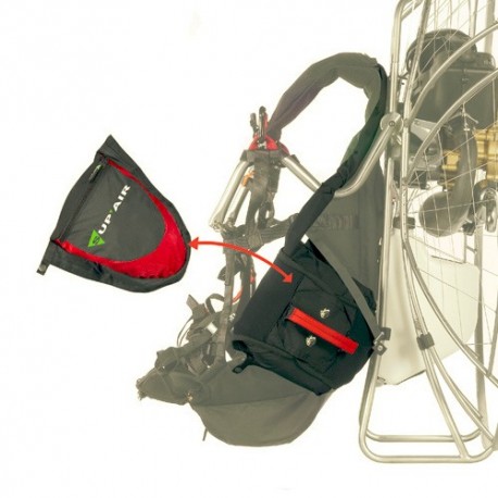 PARAMOTOR EVO lateral reserve parachute container